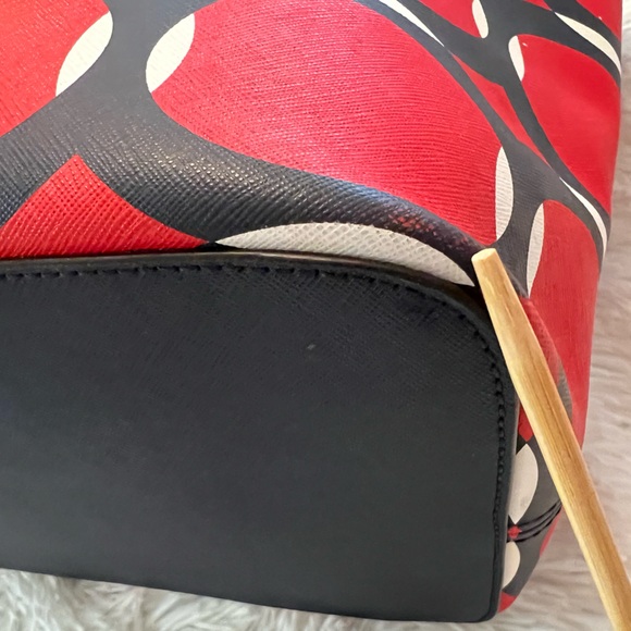 🎉HP🎉Michael Kors Jet Set Travel Deco Leather Shoulder Tote Handbag - Picture 15 of 15